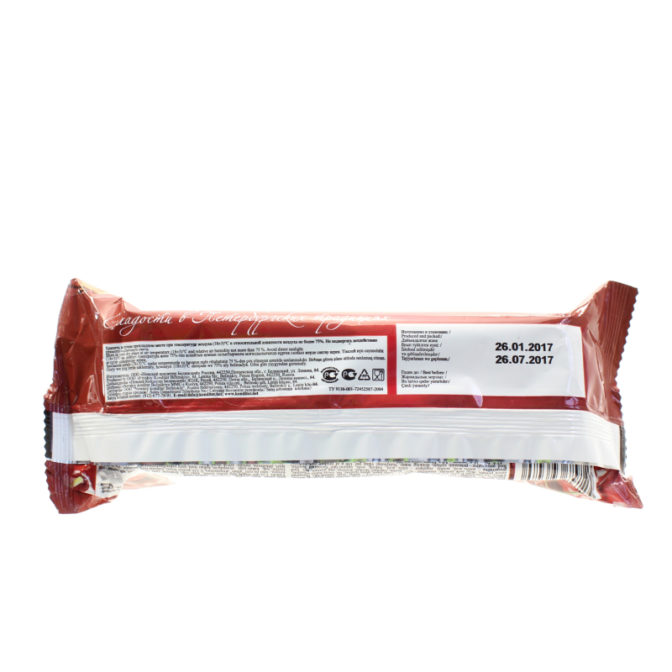 Рулет бисквитный на сорбите со вкусом вишни Bamboleo Невский кондитер м/у 145г