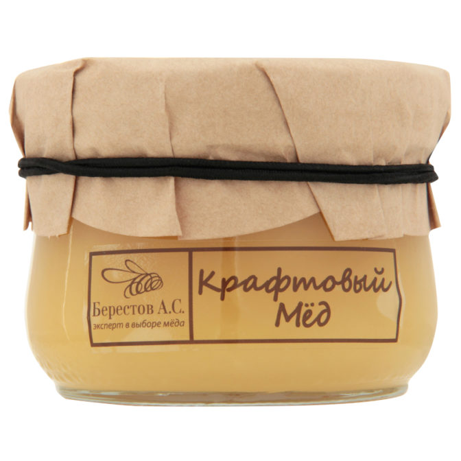 Мед Берестов А.С. Крафтовый Шалфей, 260 г