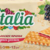 Печенье Evitalia Итальянское с ягодным джемом затяжное, 153 г