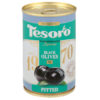 Маслины Tesoro чёрные без косточки, 300 г