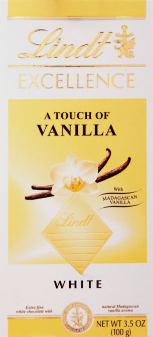 Шоколад Lindt Excellence белый с ванилью, 100 г