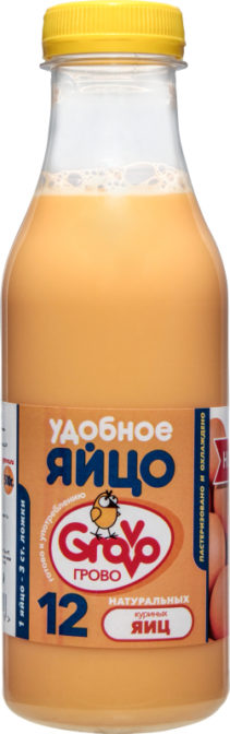 Меланж Grovo Удобное яйцо пастеризованный жидкий, 500 г