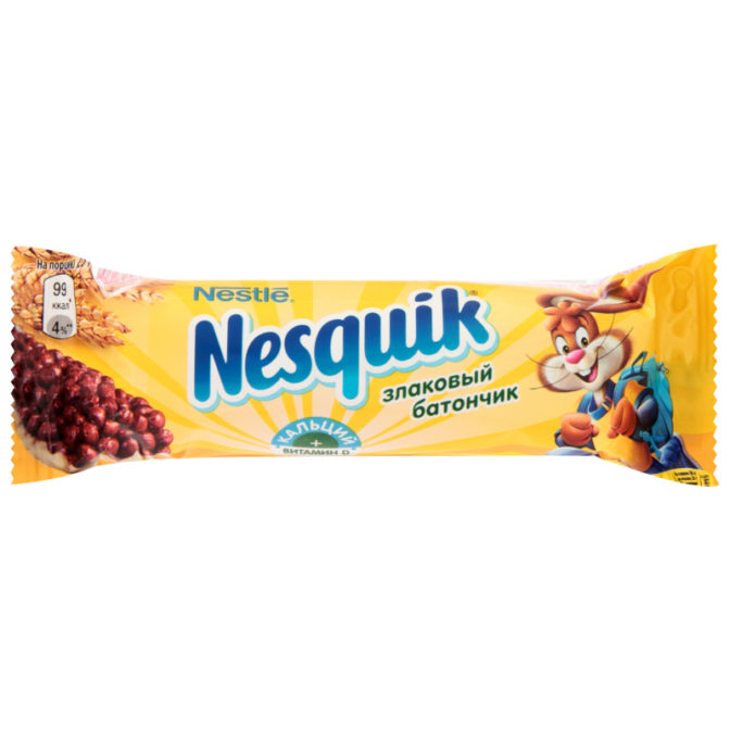 Батончик Nesquik злаковый, 25 г