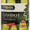 Оливки Лента зелёные крупные с косточкой, 350 г