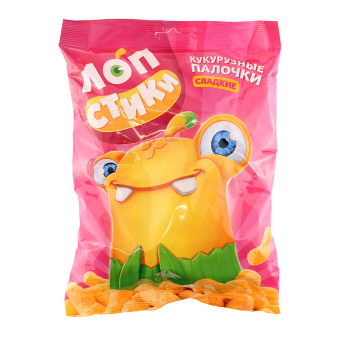 Палочки кукурузные сладкие Лопстики м/у 70г