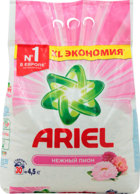Стиральный порошок Ariel Automat Нежный пион, 4.5 кг
