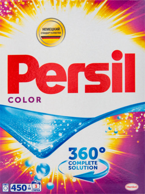 Стиральный порошок Persil Color 360 Complete Solution, 450 г
