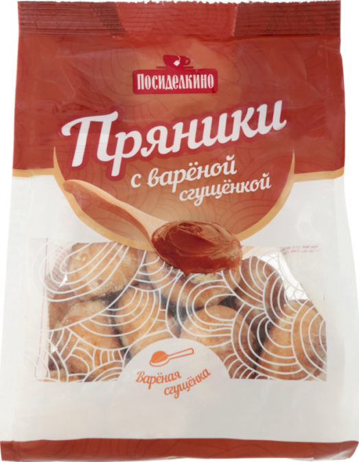 Пряники Посиделкино Классические мини с вареной сгущенкой, 300 г