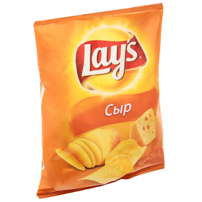 Чипсы картофельные Сыр Lays м/у 80г