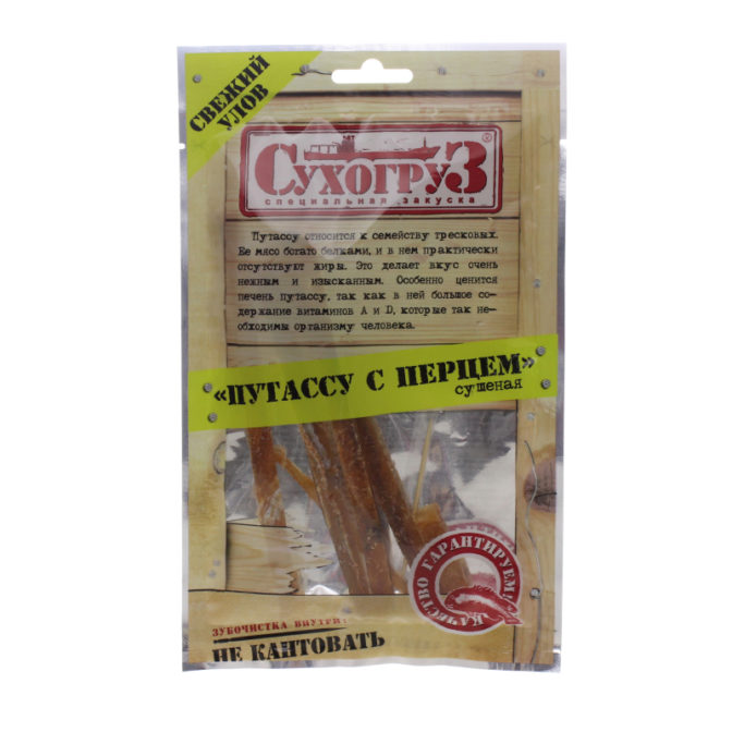 Путассу с перцем сушеная Сухогруз м/у 36г