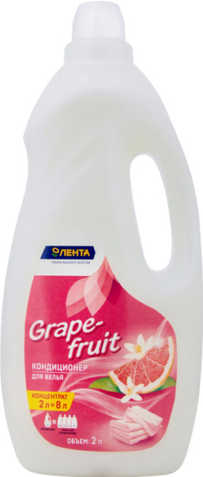 Кондиционер для белья Лента Grapefruit концентрированный, 2 л