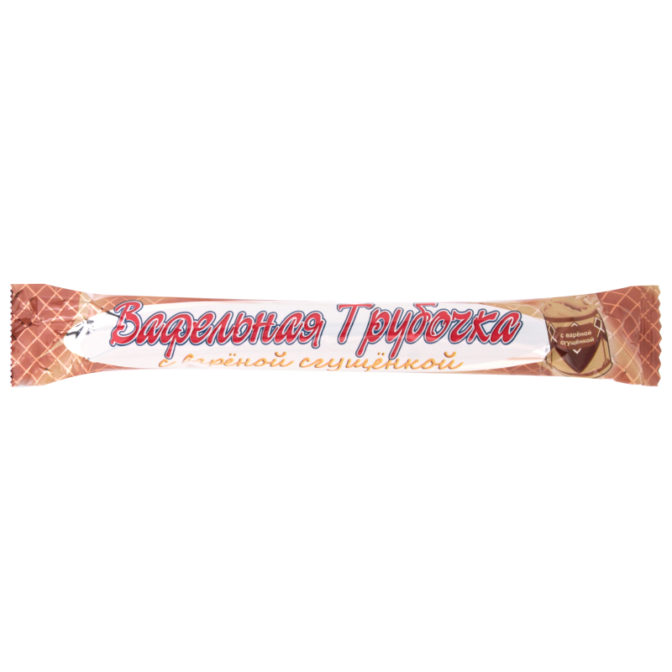 Вафли Торешек Вафельная трубочка с вареной сгущенкой, 65 г