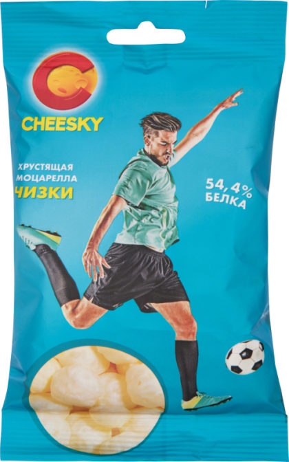 Сыр Cheesky Хрустящая моцарелла 30%, 22 г