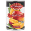 Консервы фруктовые Vitaland Манго дольки в сиропе, 425 мл
