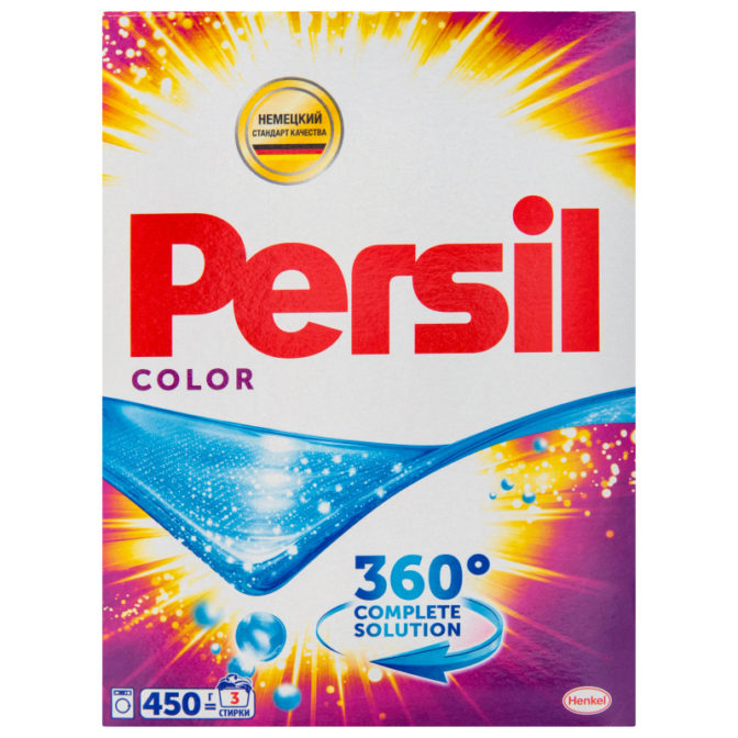 Стиральный порошок Persil Color 360 Complete Solution, 450 г
