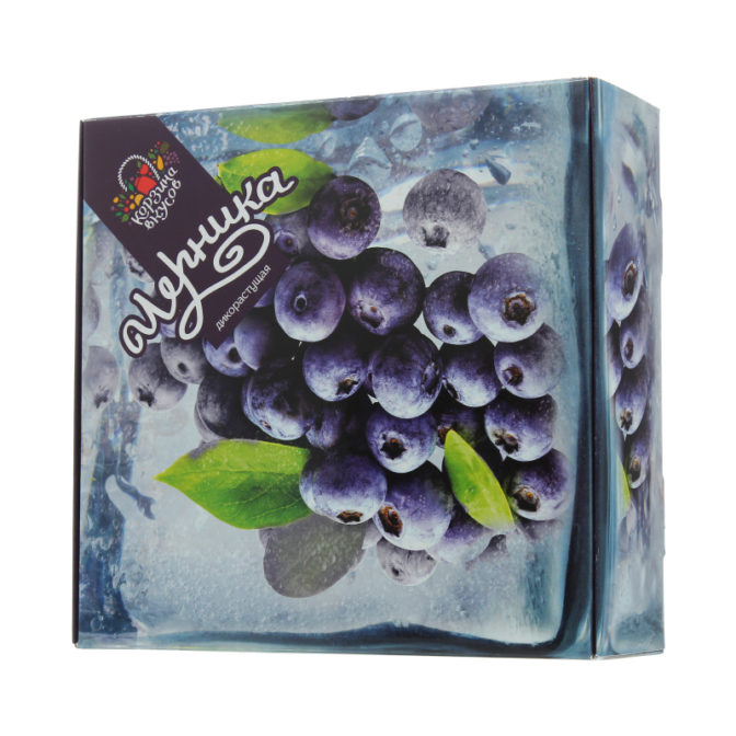 Черника дикорастущая замороженная Корзина вкусов к/у 400г