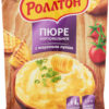 Пюре быстрого приготовления Роллтон картофельное с жареным луком, 240 г