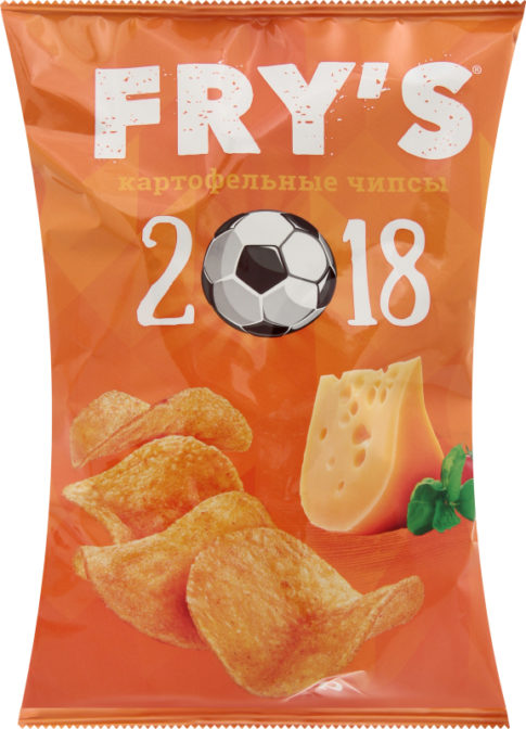 Чипсы картофельные Fry's со вкусом сыра, 70 г