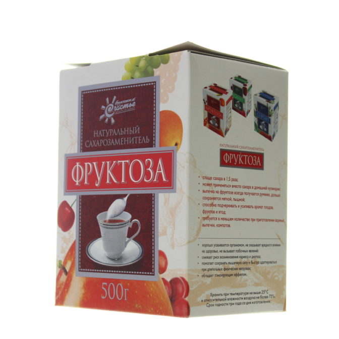 Фруктоза Фруктовое Счастье к/у 500г