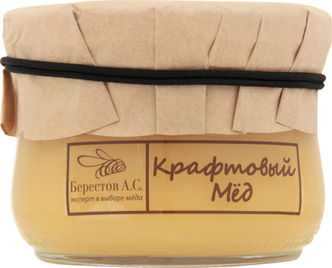 Мед Берестов А.С. Крафтовый Таежный лекарь, 260 г
