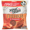 Гренки ХрусTeam К пенному со вкусом копченого лосося, 105 г