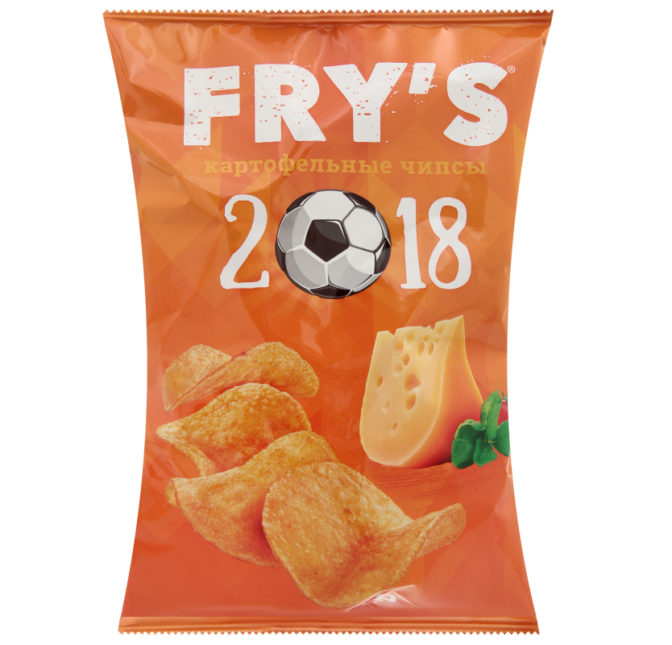 Чипсы картофельные Fry's со вкусом сыра, 70 г
