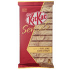 Шоколад Nestle Kit Kat Senses Deluxe Coconut белый с кокосом и молочный с миндалем, 112 г