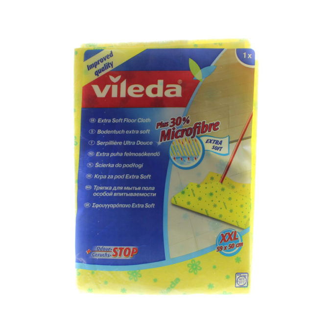 Тряпка для мытья пола Vileda XXL впитывающая 50x50см