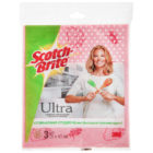 Хозяйственная салфетка Scotch-Brite Ultra универсальная с ароматом клубники 3шт, упак