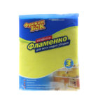 Салфетки Д/Уборки Вискоз. Фламенко 3шт