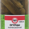 Консервы овощные 365 дней Огурцы маринованные, 1.5 л