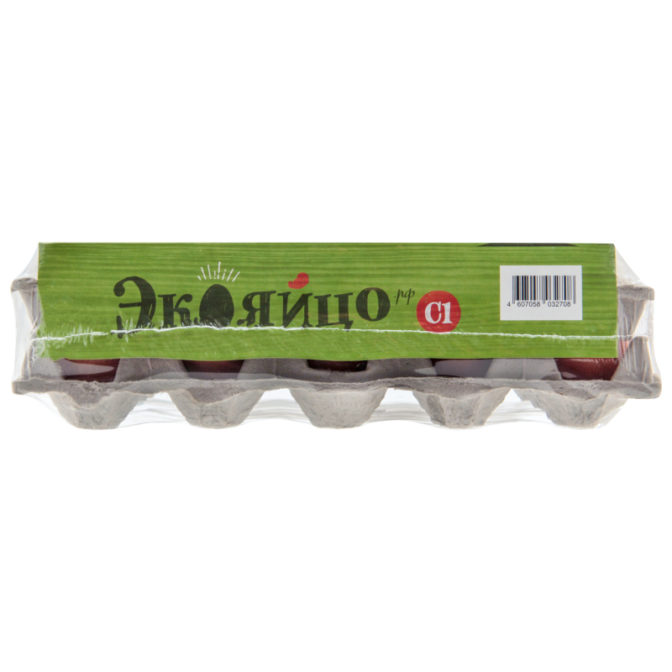 Яйцо Экояйцо куриное С1 20шт, упак