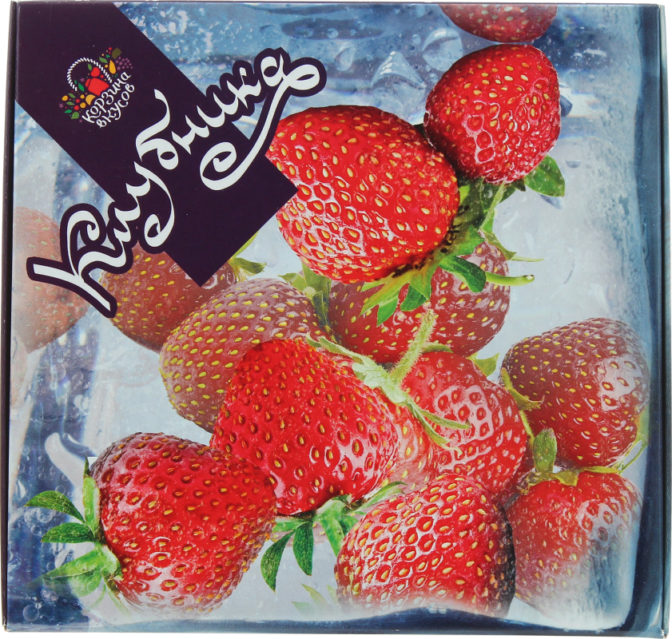 Клубника замороженная Корзина вкусов к/у 400г