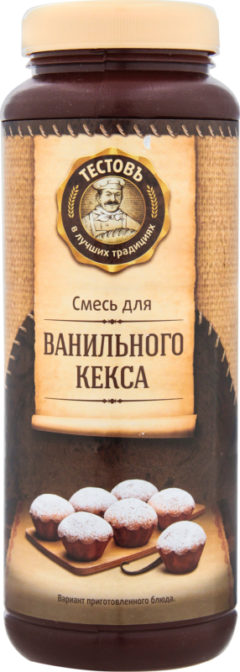 Смесь мучная Тестовъ для ванильного кекса, 400 г