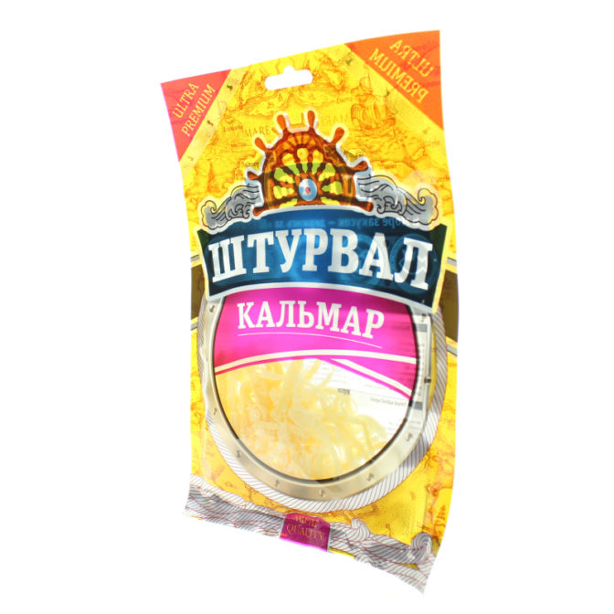 Кальмар Штурвал солено-сушеный, 36 г