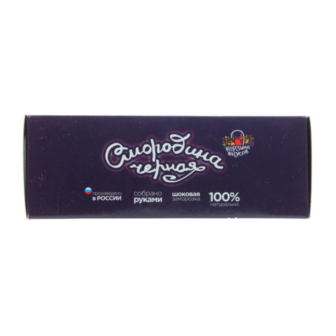 Смородина черная замороженная Корзина вкусов к/у 400г