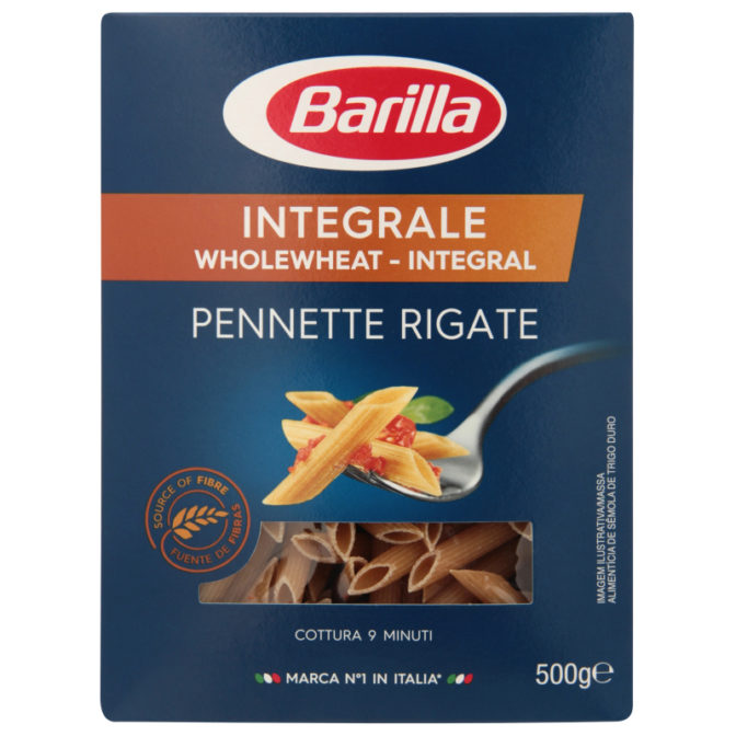 Макароны Barilla Pennette Rigate Integrale, 500 г