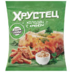 Сухарики Хрустец пшенично-ржаные со вкусом холодца с хреном, 80 г