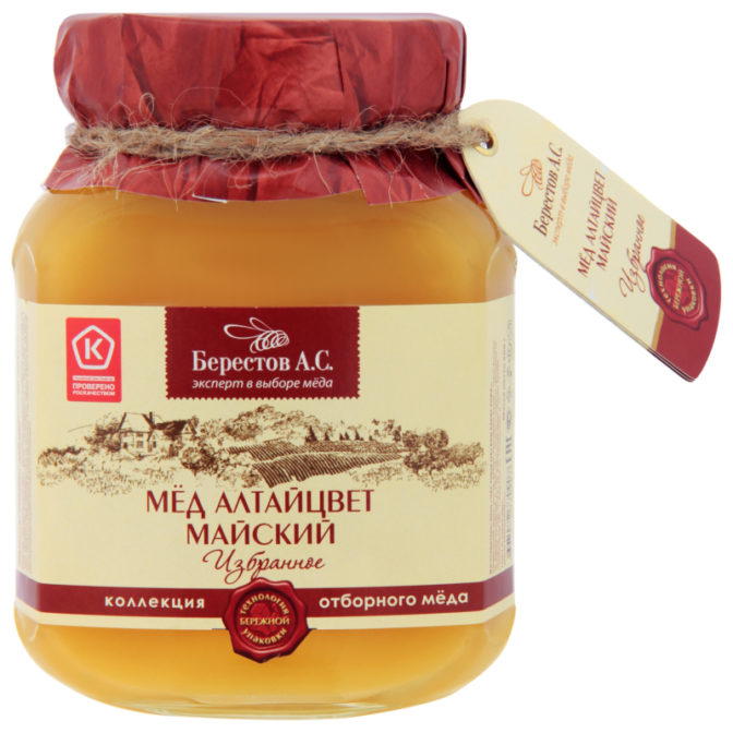Мед Берестов А.С. Алтайцвет майский, 500 г