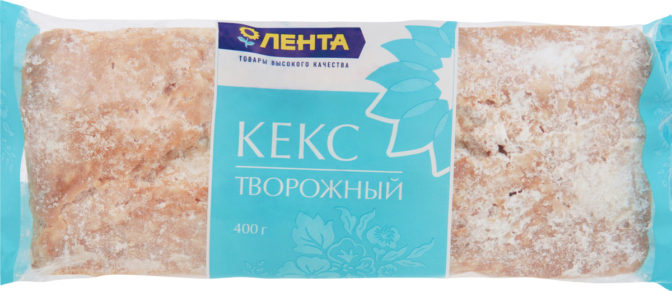 Кекс Лента творожный, 400 г