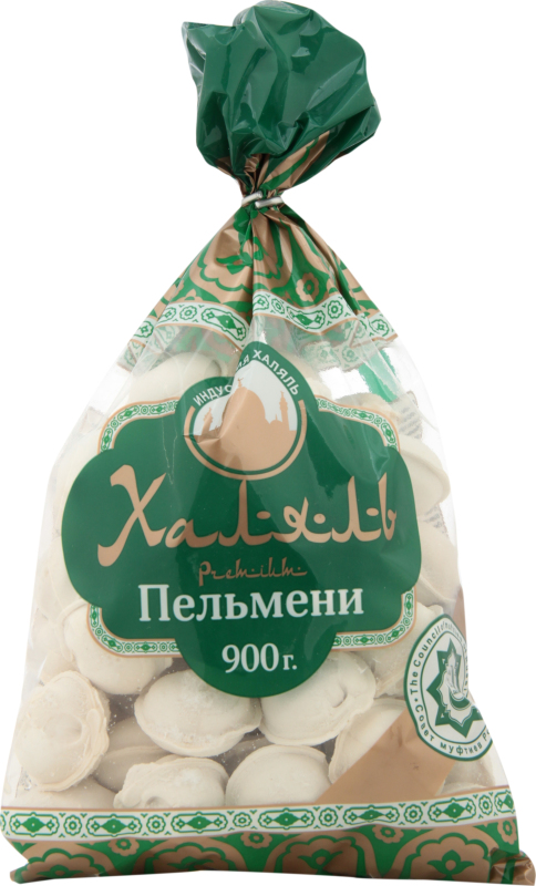 Пельмени Индустрия Халяль Халяль Premium, 900 г