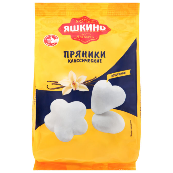 Пряники Яшкино Классические воздушные, 200 г