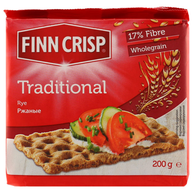 Хлебцы Finn Crisp Traditional ржаные, 200 г