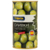 Оливки Лента зелёные крупные с косточкой, 350 г