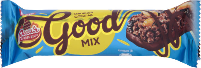 Конфета Россия - щедрая душа Good Mix Заводной шоколад, 33 г