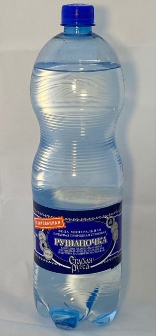 вода минеральная "рушаночка" природная столовая газированная