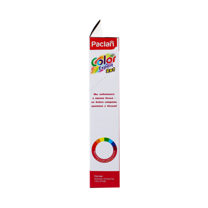 Салфетки Paclan Color Expert 2в1 20шт, упак