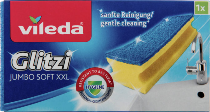 Губка для ванной комнаты Vileda Glitzi Jumbo Soft XXL