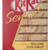 Шоколад Nestle Kit Kat Senses Deluxe Coconut белый с кокосом и молочный с миндалем, 112 г
