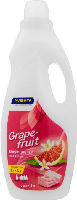 Кондиционер для белья Лента Grapefruit концентрированный, 1 л